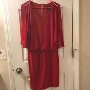 Red dress